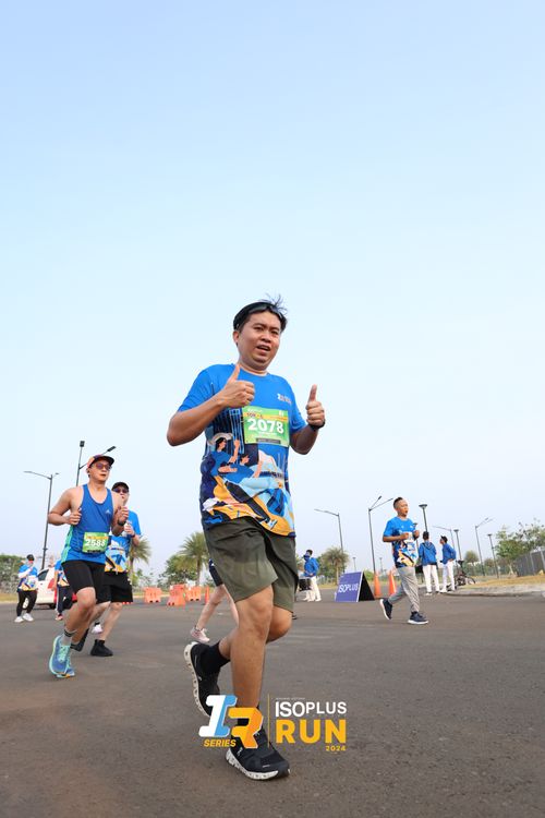 Race photo from ISOPlus Run 2024 Jakarta