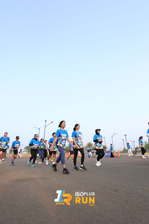 Race photo from ISOPlus Run 2024 Jakarta