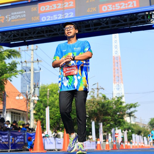 Race photo from SURABAYA ISOPLUS MARATHON 2026