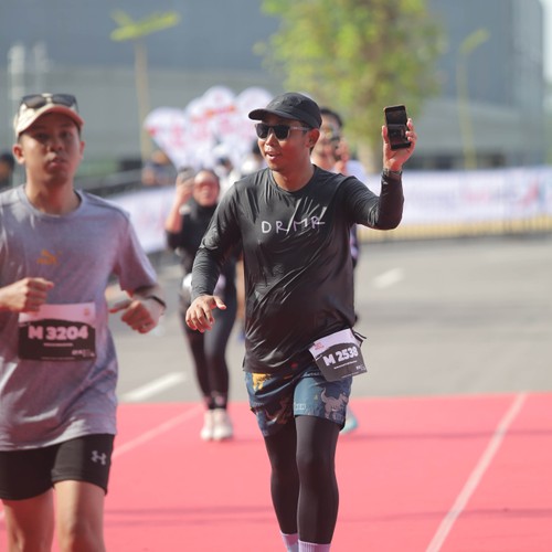 Race photo from KEDIRI HALF MARATHON 2026