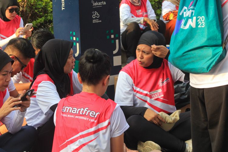 Race photo from Smartfren Run 2024 Vibes