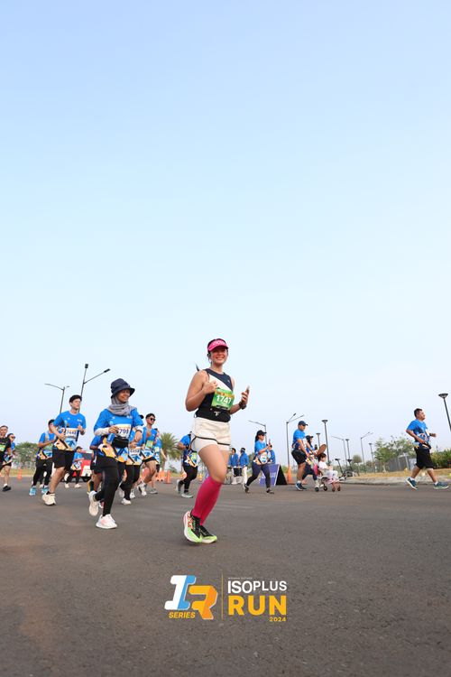 Race photo from ISOPlus Run 2024 Jakarta