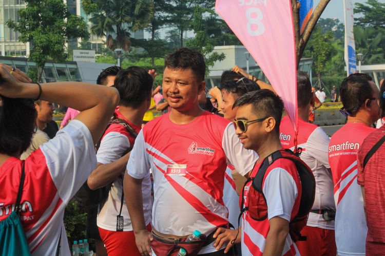 Race photo from Smartfren Run 2024 Vibes