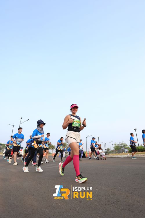 Race photo from ISOPlus Run 2024 Jakarta