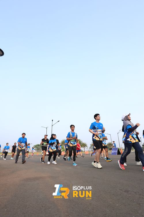 Race photo from ISOPlus Run 2024 Jakarta