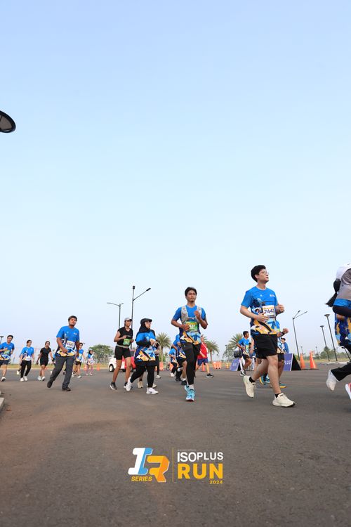 Race photo from ISOPlus Run 2024 Jakarta