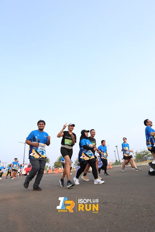 Race photo from ISOPlus Run 2024 Jakarta