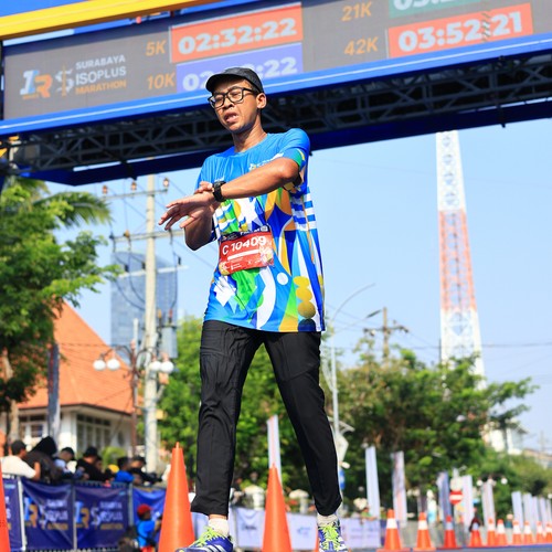 Race photo from SURABAYA ISOPLUS MARATHON 2026