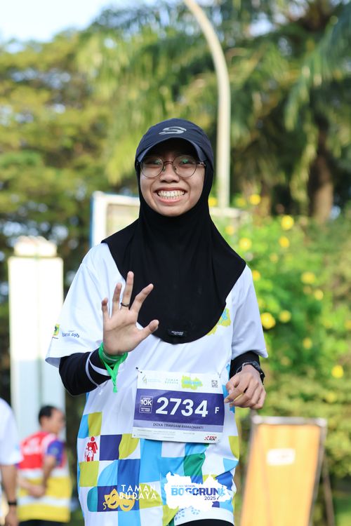 Race photo from Taman Budaya x BOGORUN 2025
