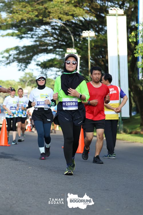 Race photo from Taman Budaya x BOGORUN 2025