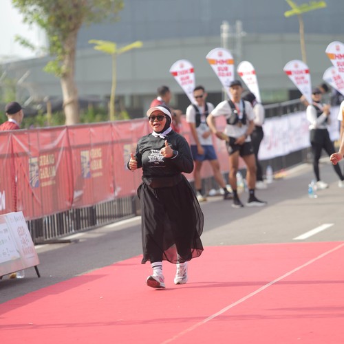Race photo from KEDIRI HALF MARATHON 2026
