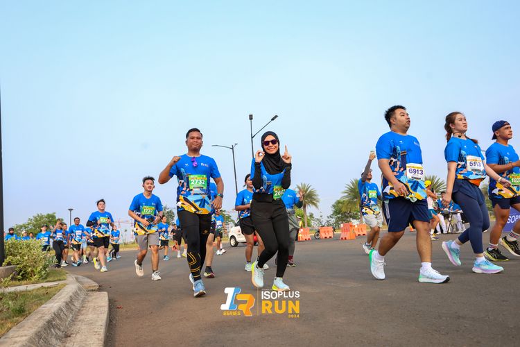Race photo from ISOPlus Run 2024 Jakarta