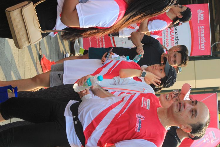 Race photo from Smartfren Run 2024 Vibes