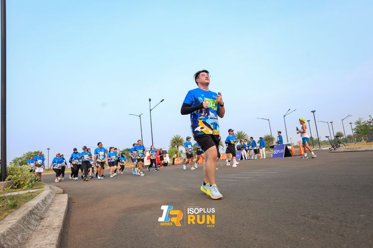 Race photo from ISOPlus Run 2024 Jakarta