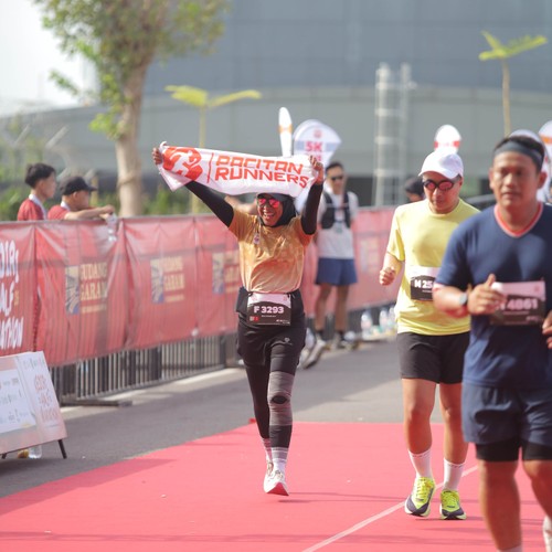 Race photo from KEDIRI HALF MARATHON 2026
