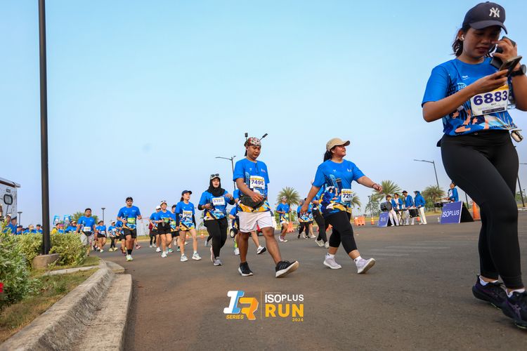 Race photo from ISOPlus Run 2024 Jakarta