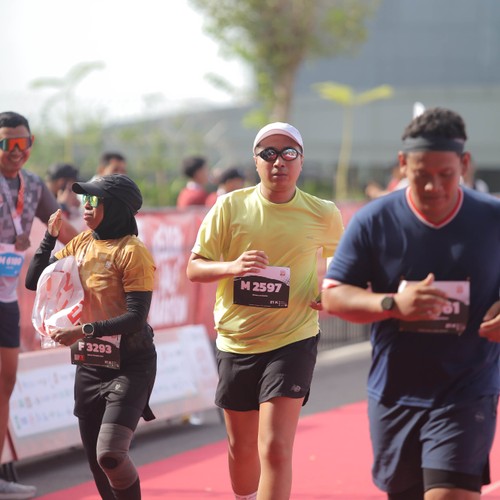 Race photo from KEDIRI HALF MARATHON 2026