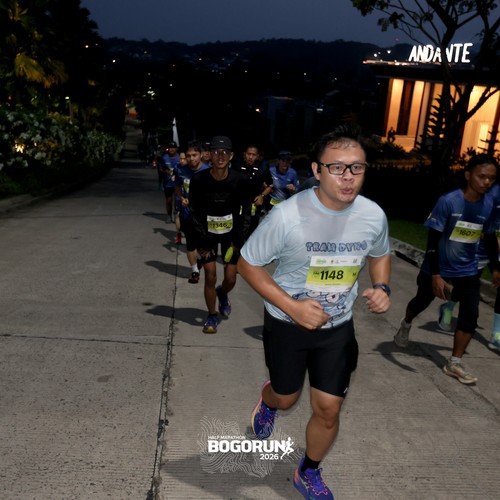 Race photo from BOGORUN 2026