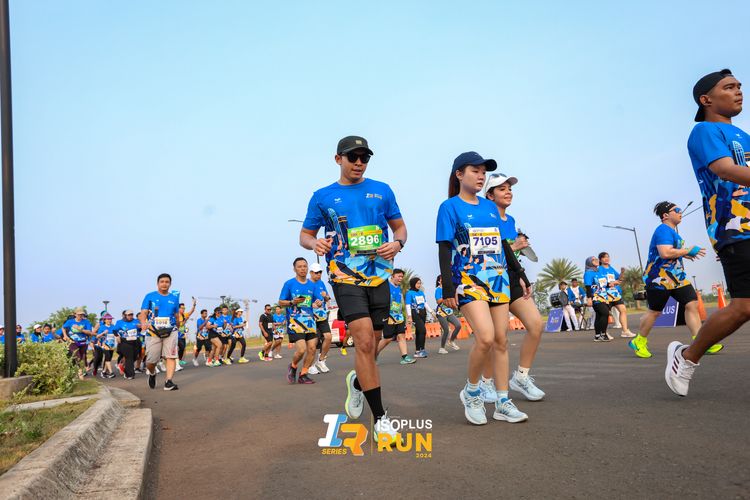 Race photo from ISOPlus Run 2024 Jakarta