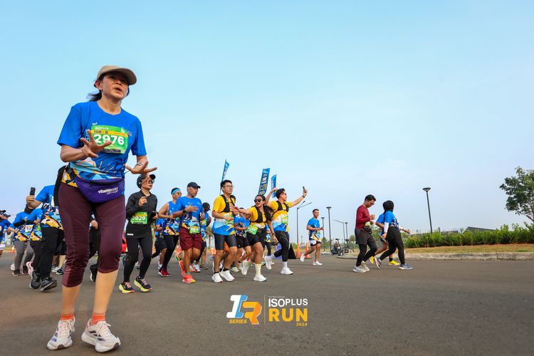 Race photo from ISOPlus Run 2024 Jakarta
