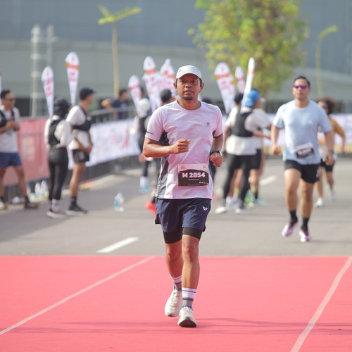 Race photo from KEDIRI HALF MARATHON 2026