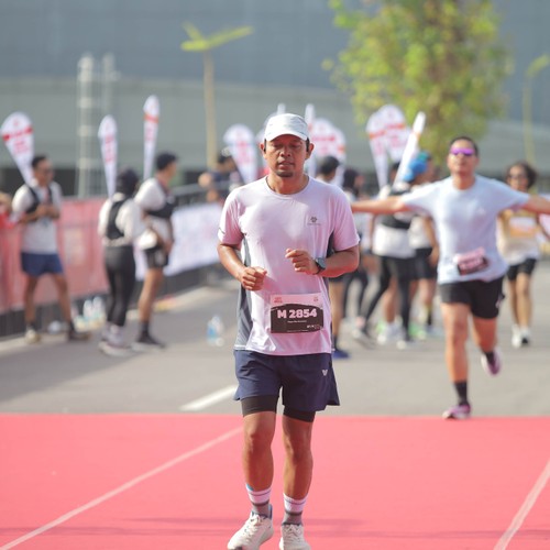 Race photo from KEDIRI HALF MARATHON 2026