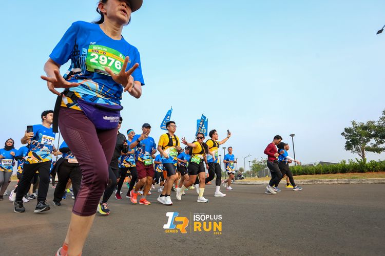 Race photo from ISOPlus Run 2024 Jakarta