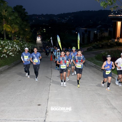 Race photo from BOGORUN 2026