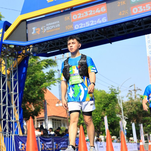 Race photo from SURABAYA ISOPLUS MARATHON 2026