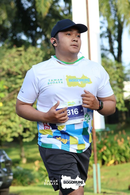 Race photo from Taman Budaya x BOGORUN 2025