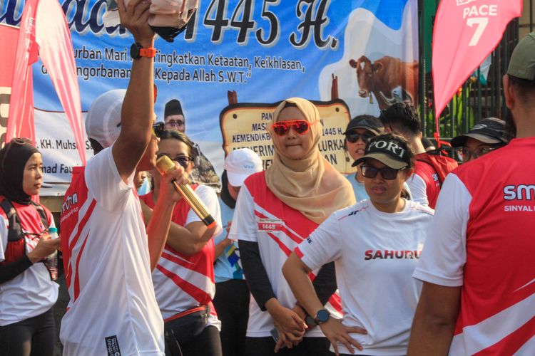 Race photo from Smartfren Run 2024 Vibes