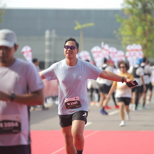 Race photo from KEDIRI HALF MARATHON 2026