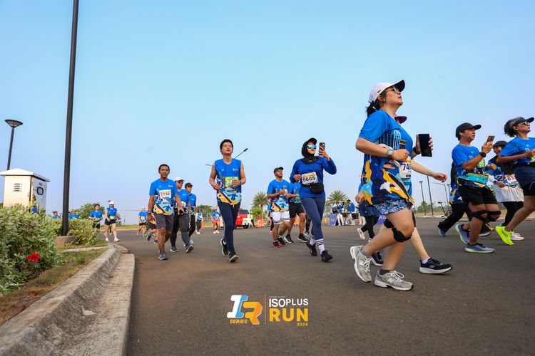 Race photo from ISOPlus Run 2024 Jakarta