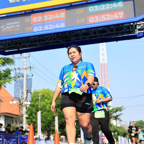 Race photo from SURABAYA ISOPLUS MARATHON 2026