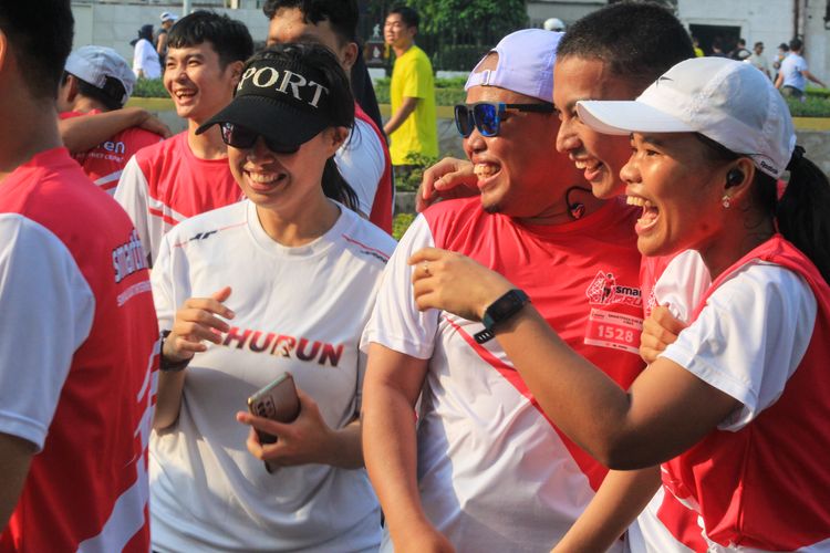 Race photo from Smartfren Run 2024 Vibes
