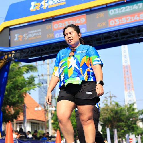 Race photo from SURABAYA ISOPLUS MARATHON 2026