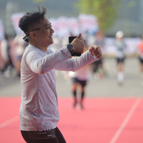 Race photo from KEDIRI HALF MARATHON 2026