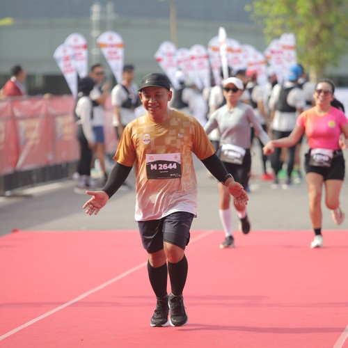 Race photo from KEDIRI HALF MARATHON 2026