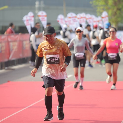 Race photo from KEDIRI HALF MARATHON 2026