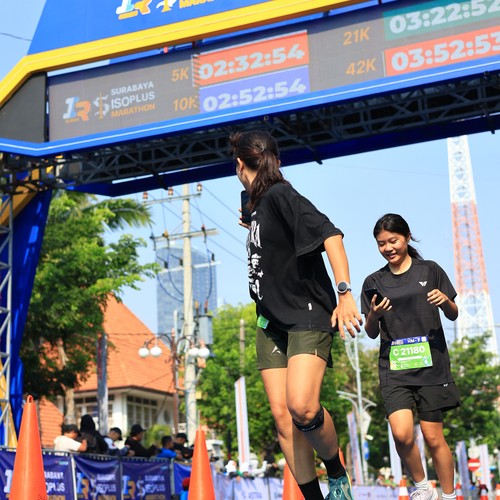 Race photo from SURABAYA ISOPLUS MARATHON 2026
