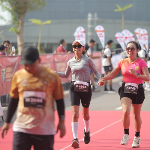Race photo from KEDIRI HALF MARATHON 2026