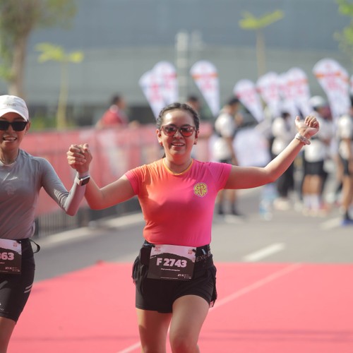 Race photo from KEDIRI HALF MARATHON 2026