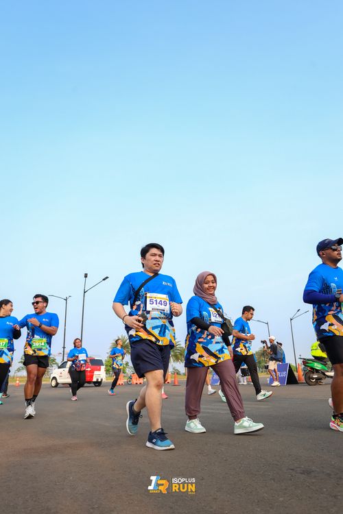 Race photo from ISOPlus Run 2024 Jakarta