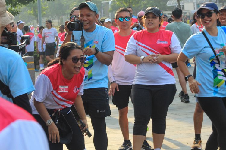 Race photo from Smartfren Run 2024 Vibes