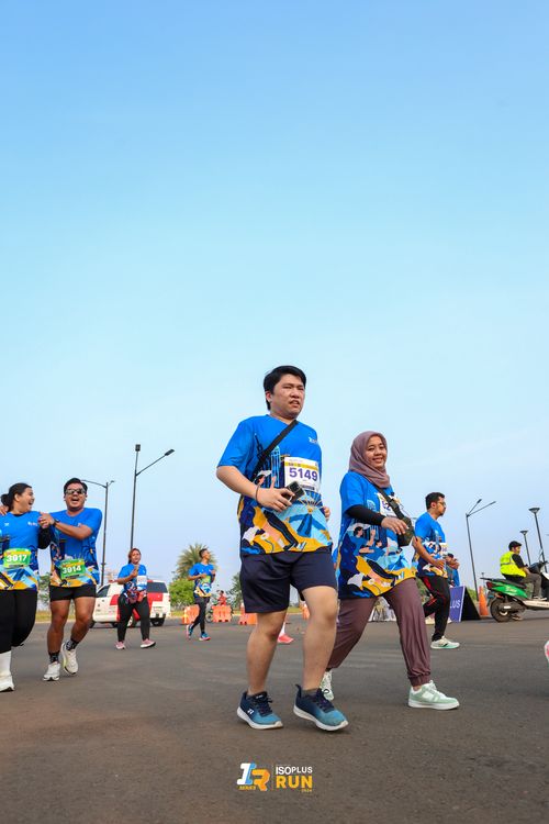 Race photo from ISOPlus Run 2024 Jakarta
