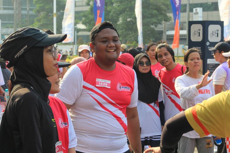 Race photo from Smartfren Run 2024 Vibes