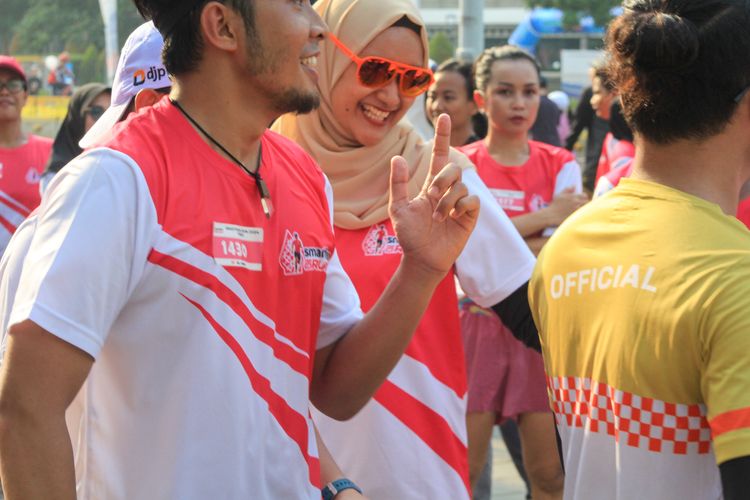 Race photo from Smartfren Run 2024 Vibes
