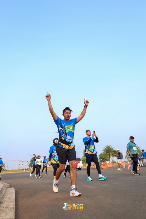 Race photo from ISOPlus Run 2024 Jakarta