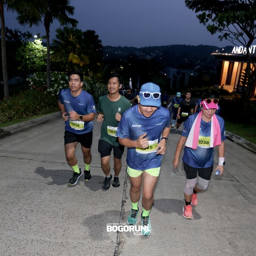 Race photo from BOGORUN 2026