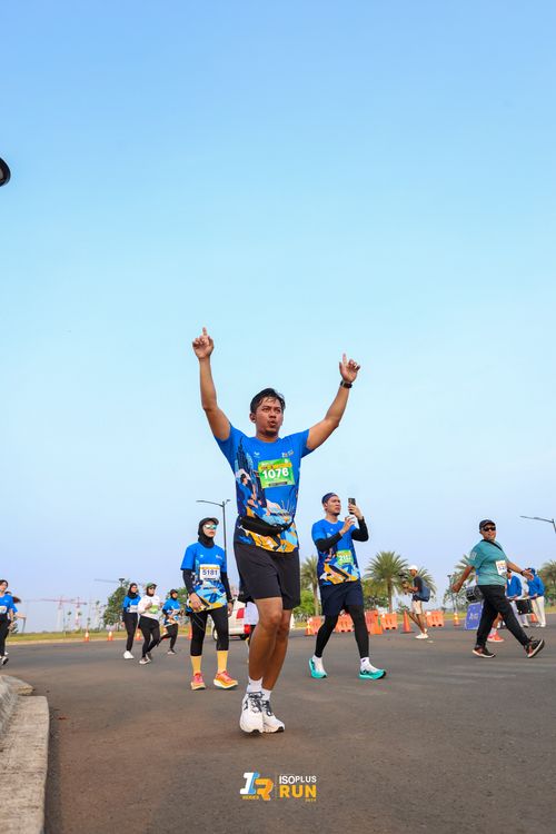 Race photo from ISOPlus Run 2024 Jakarta